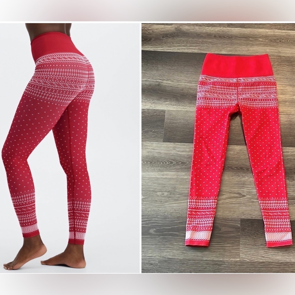 Fabletics High-Waisted Seamless Fair Isle Legging